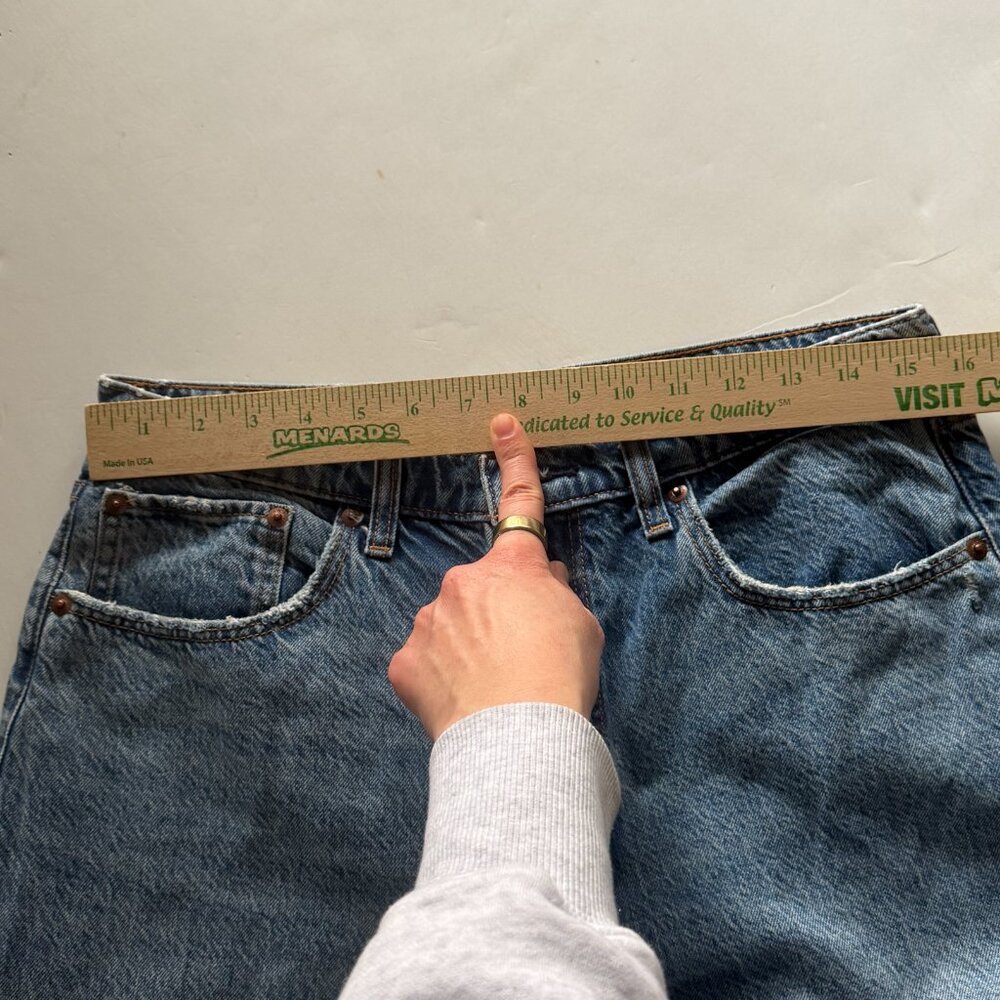 Abercrombie & Fitch The Loose high rise Jeans Sz 30 / 10 S - Picture 7 of 9